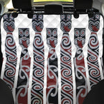 Maori Fence Print Pet Car Back Seat Cover