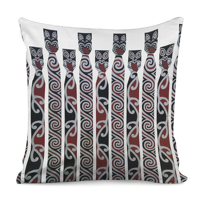 Maori Fence Print Pillow Cover