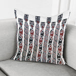 Maori Fence Print Pillow Cover