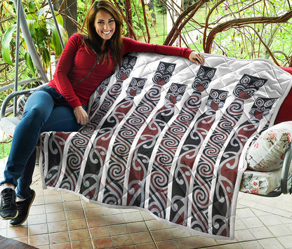 Maori Fence Print Quilt