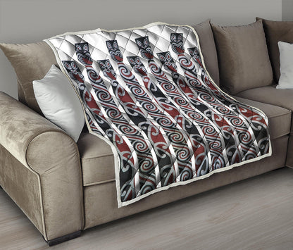 Maori Fence Print Quilt
