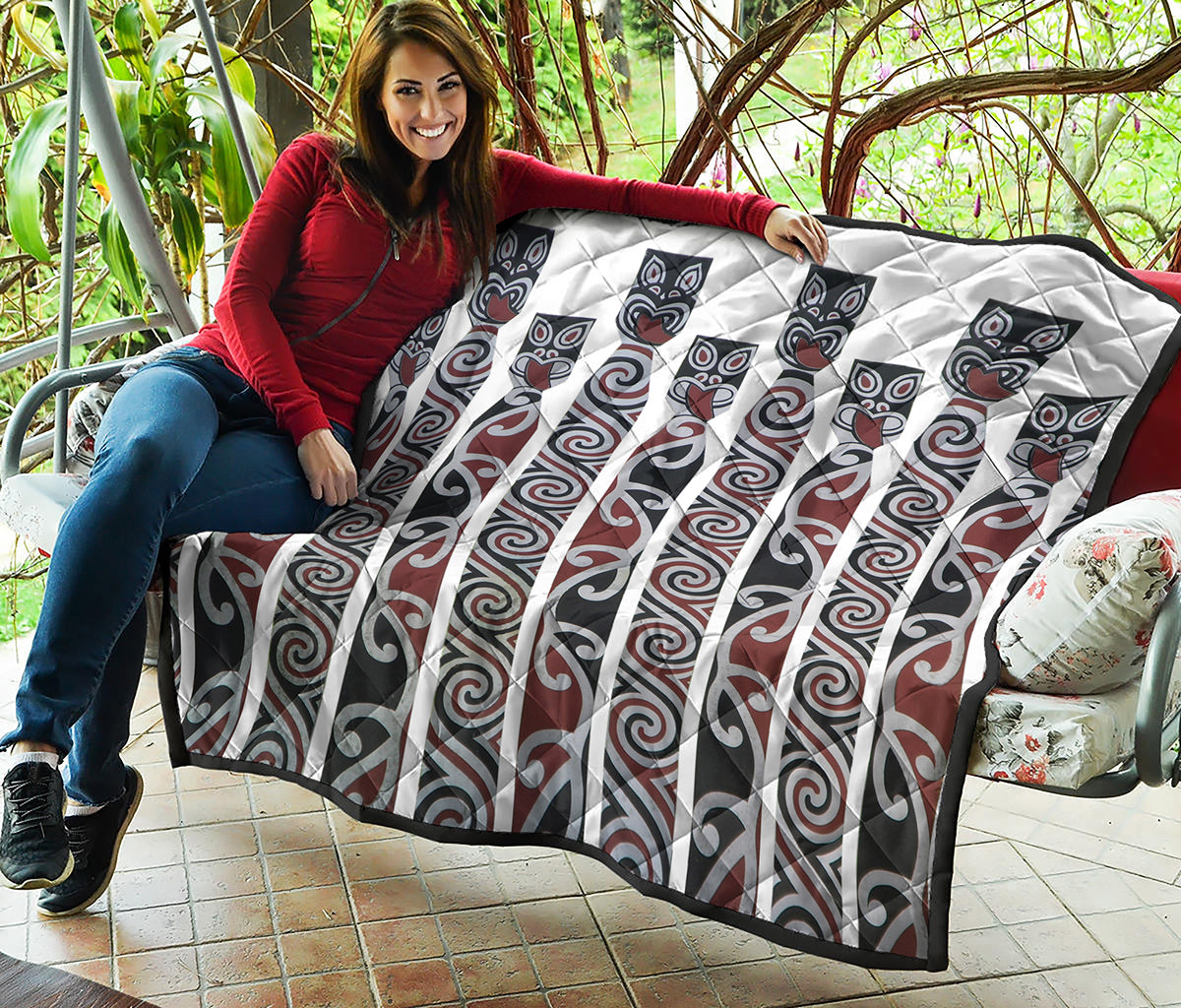Maori Fence Print Quilt
