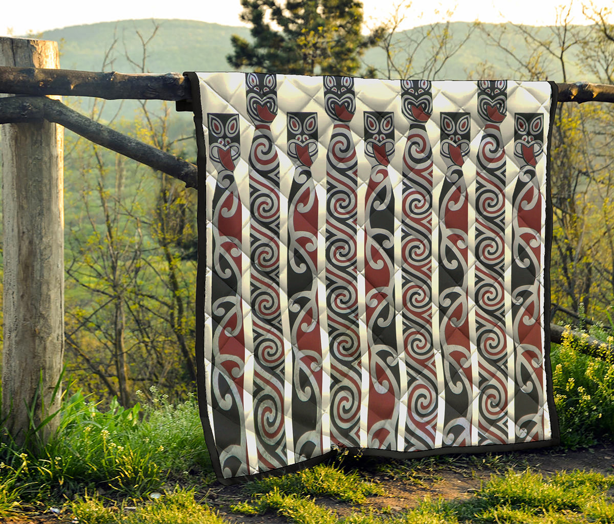 Maori Fence Print Quilt