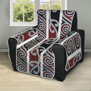 Maori Fence Print Recliner Protector