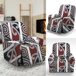 Maori Fence Print Recliner Slipcover