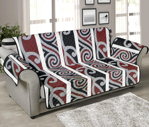 Maori Fence Print Sofa Protector