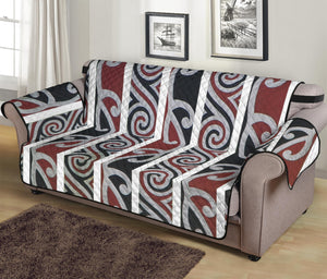 Maori Fence Print Sofa Protector