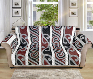 Maori Fence Print Sofa Protector