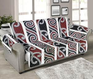 Maori Fence Print Sofa Protector