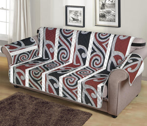 Maori Fence Print Sofa Protector