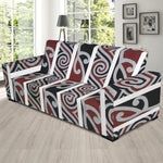 Maori Fence Print Sofa Slipcover