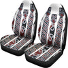 Maori Fence Print Universal Fit Car Seat Covers