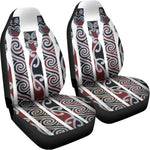 Maori Fence Print Universal Fit Car Seat Covers