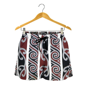 Maori Fence Print Women's Shorts