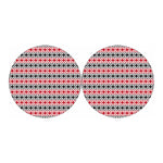 Maori Kowhaiwhai Pattern Print Car Coasters