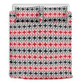 Maori Kowhaiwhai Pattern Print Duvet Cover Bedding Set