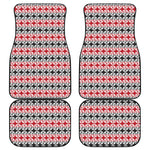 Maori Kowhaiwhai Pattern Print Front and Back Car Floor Mats
