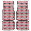 Maori Kowhaiwhai Pattern Print Front and Back Car Floor Mats