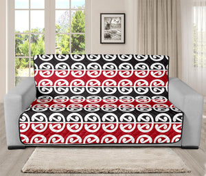 Maori Kowhaiwhai Pattern Print Futon Protector