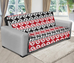 Maori Kowhaiwhai Pattern Print Futon Protector