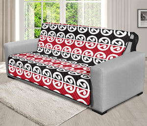 Maori Kowhaiwhai Pattern Print Futon Protector