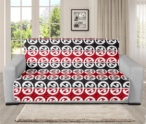 Maori Kowhaiwhai Pattern Print Futon Protector