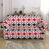 Maori Kowhaiwhai Pattern Print Loveseat Slipcover