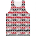Maori Kowhaiwhai Pattern Print Men's Tank Top