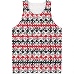 Maori Kowhaiwhai Pattern Print Men's Tank Top