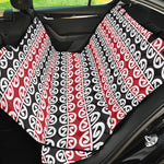 Maori Kowhaiwhai Pattern Print Pet Car Back Seat Cover