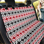 Maori Kowhaiwhai Pattern Print Pet Car Back Seat Cover