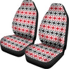 Maori Kowhaiwhai Pattern Print Universal Fit Car Seat Covers