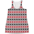 Maori Kowhaiwhai Pattern Print Women's Racerback Tank Top