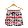 Maori Kowhaiwhai Pattern Print Women's Shorts