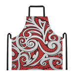 Maori Kowhaiwhai Tribal Polynesian Print Apron