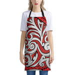 Maori Kowhaiwhai Tribal Polynesian Print Apron