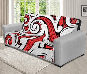 Maori Kowhaiwhai Tribal Polynesian Print Futon Protector