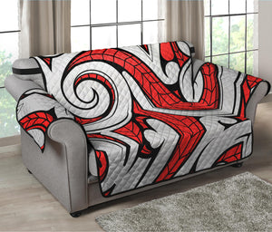 Maori Kowhaiwhai Tribal Polynesian Print Loveseat Protector