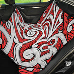 Maori Kowhaiwhai Tribal Polynesian Print Pet Car Back Seat Cover