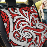 Maori Kowhaiwhai Tribal Polynesian Print Pet Car Back Seat Cover