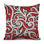 Maori Kowhaiwhai Tribal Polynesian Print Pillow Cover