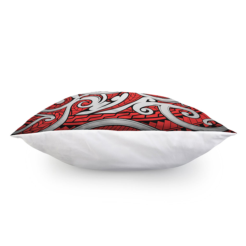 Maori Kowhaiwhai Tribal Polynesian Print Pillow Cover