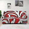 Maori Kowhaiwhai Tribal Polynesian Print Sofa Cover