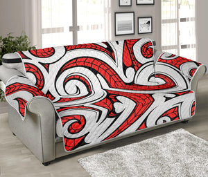 Maori Kowhaiwhai Tribal Polynesian Print Sofa Protector