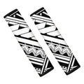 Maori Polynesian Tattoo Pattern Print Car Seat Belt Covers