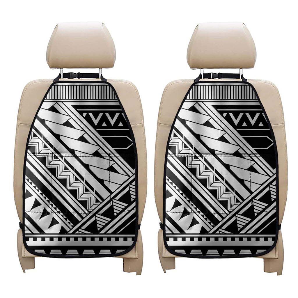 Maori Polynesian Tattoo Pattern Print Car Seat Organizers