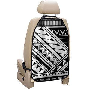 Maori Polynesian Tattoo Pattern Print Car Seat Organizers