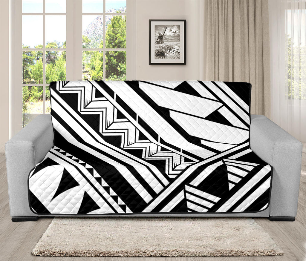 Maori Polynesian Tattoo Pattern Print Futon Protector