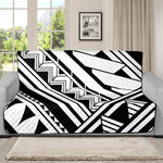 Maori Polynesian Tattoo Pattern Print Futon Protector