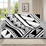 Maori Polynesian Tattoo Pattern Print Futon Protector